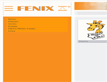 Tablet Screenshot of fenix.at