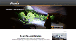 Desktop Screenshot of fenix.de