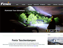 Tablet Screenshot of fenix.de